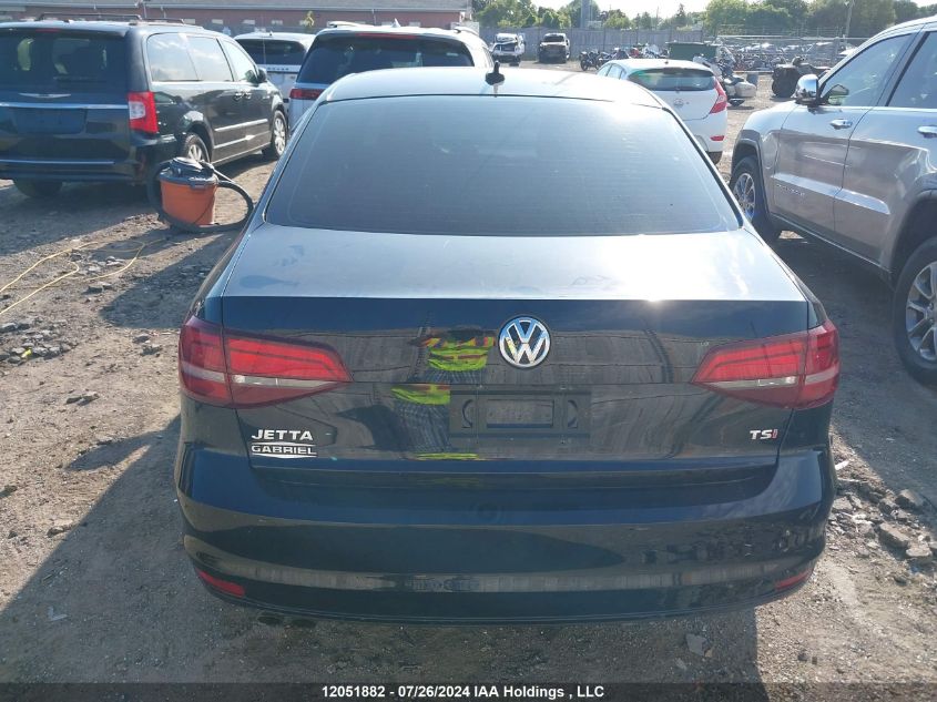 2016 Volkswagen Jetta Sedan VIN: 3VW267AJ1GM385743 Lot: 12051882