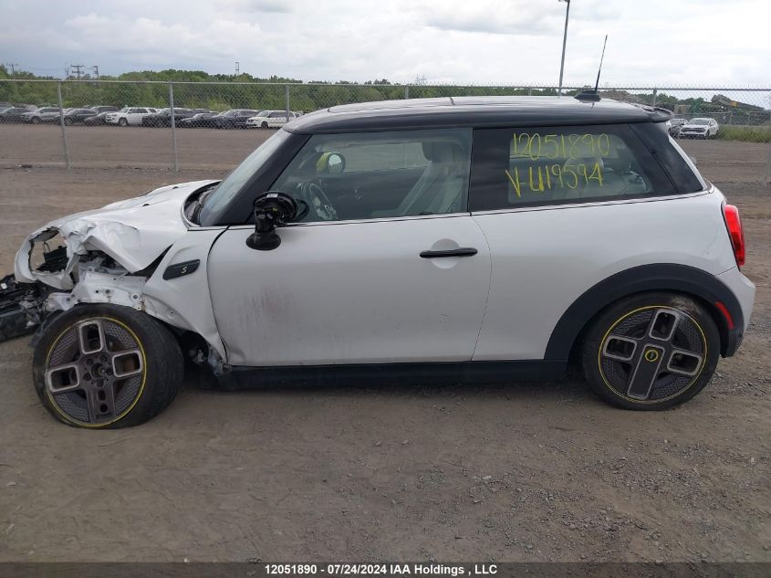 2023 Mini Cooper Se VIN: WMW13DJ04P2U19594 Lot: 12051890