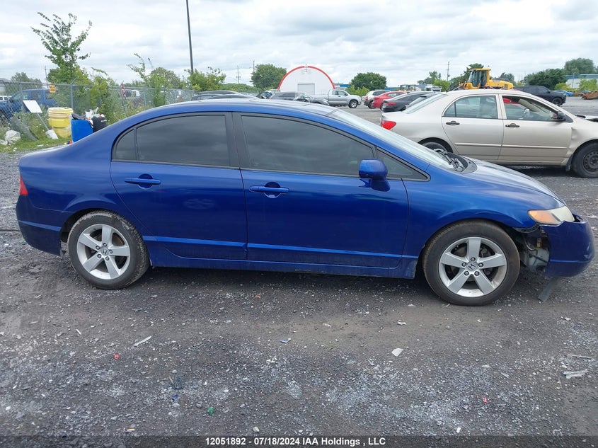 2007 Honda Civic VIN: 2HGFA168X7H038000 Lot: 12051892