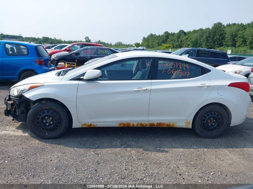 2012 Hyundai Elantra VIN: 5NPDH4AE7CH064507 Lot: 12051899