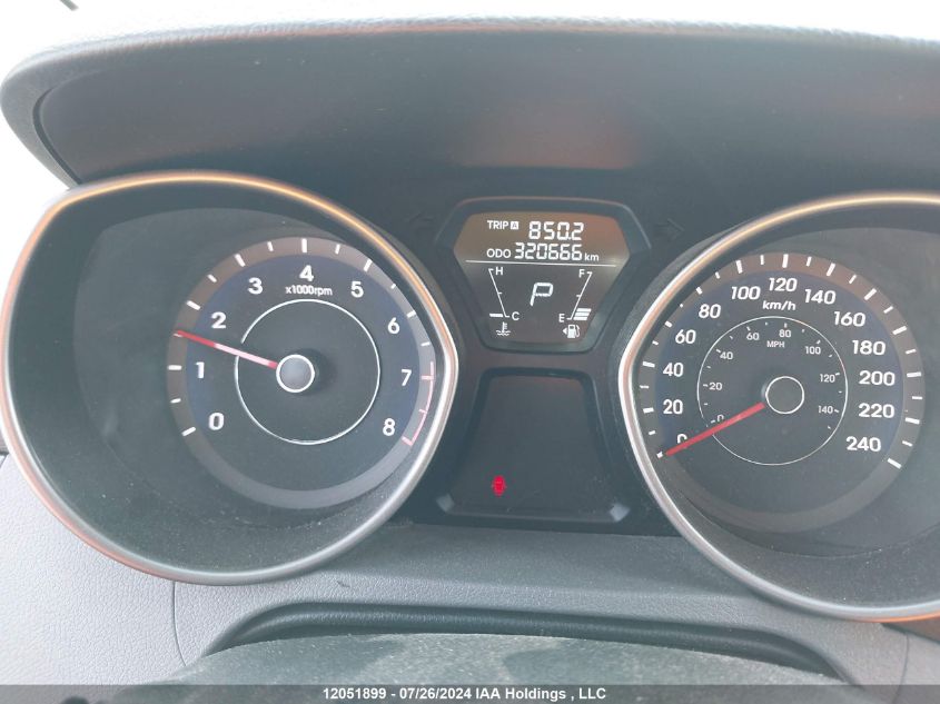 2012 Hyundai Elantra VIN: 5NPDH4AE7CH064507 Lot: 12051899