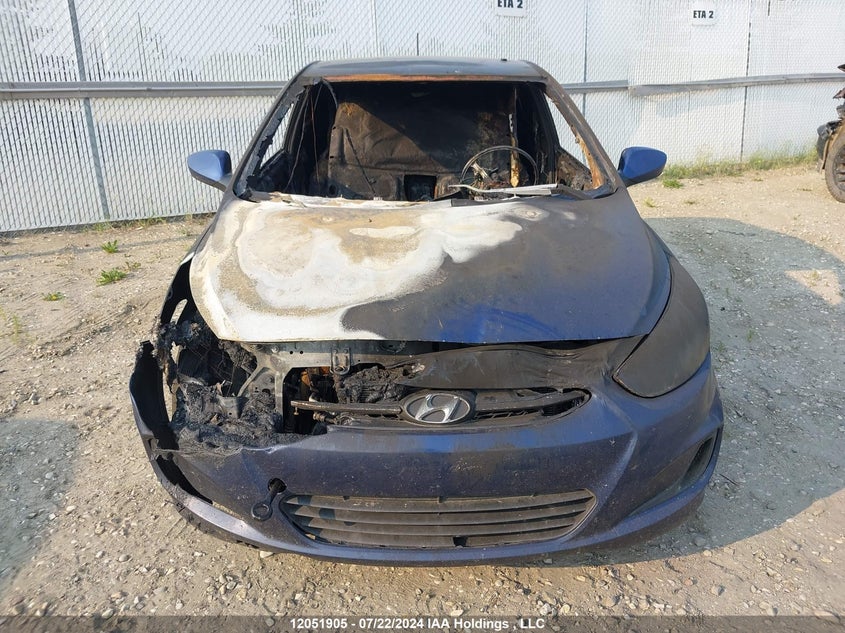 2017 Hyundai Accent Gl VIN: KMHCT5AE5HU312472 Lot: 12051905