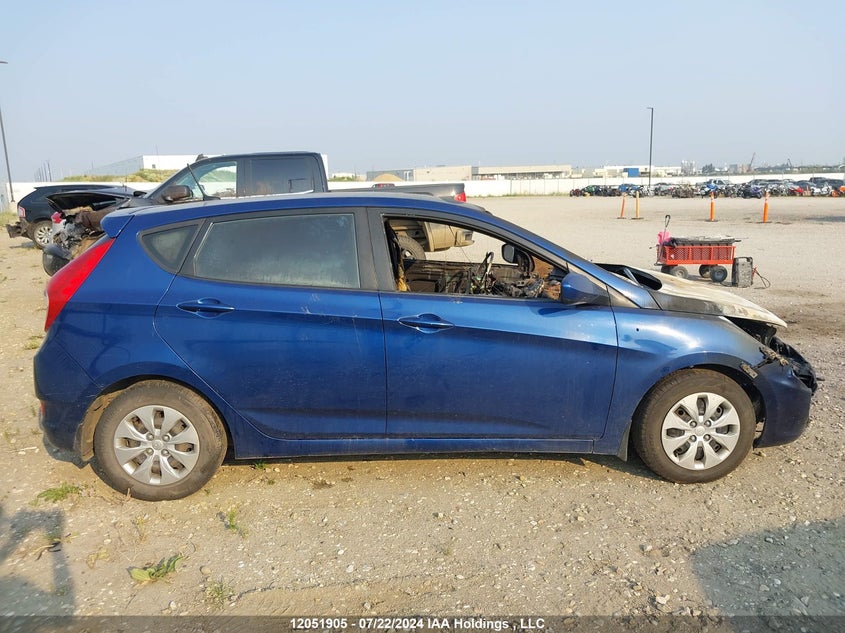 2017 Hyundai Accent Gl VIN: KMHCT5AE5HU312472 Lot: 12051905