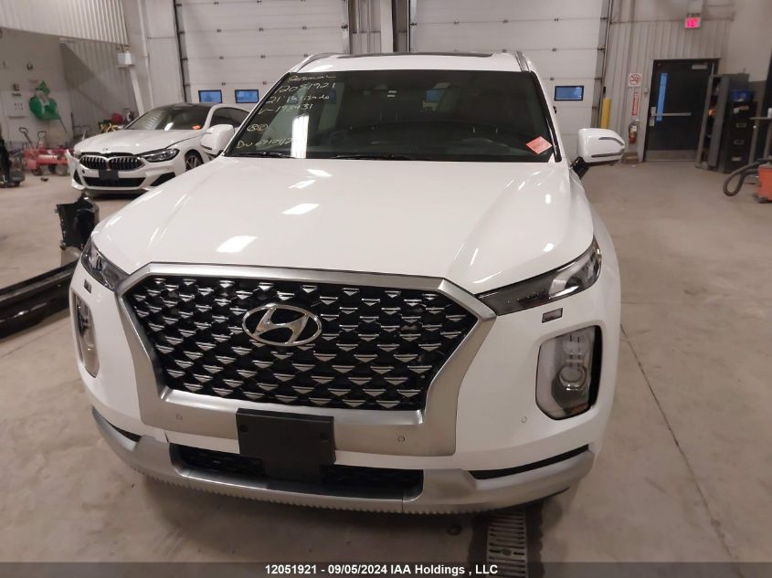 2021 Hyundai Palisade Limited VIN: KM8R5DHE2MU198431 Lot: 12051921