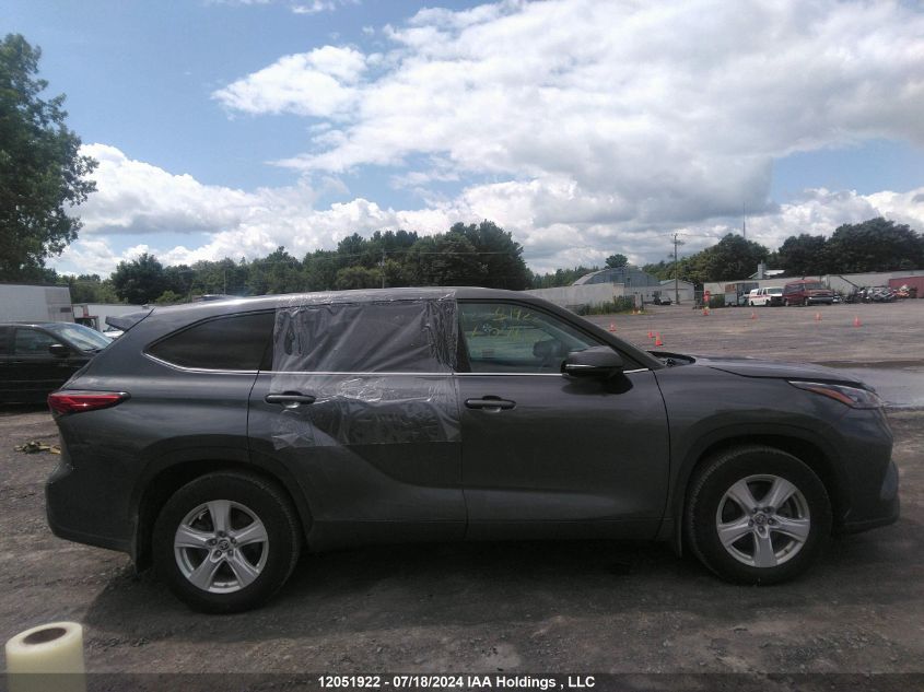 2020 Toyota Highlander VIN: 5TDBZRBH7LS047162 Lot: 12051922