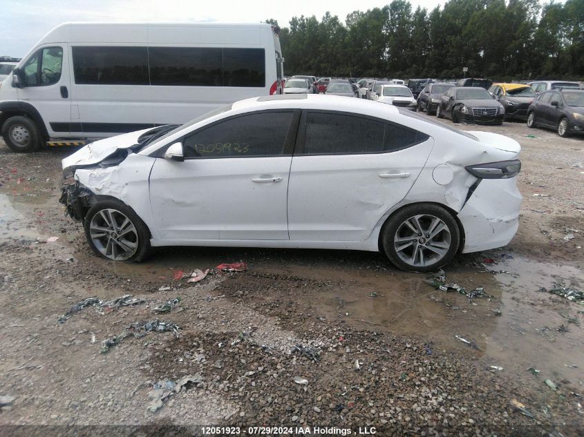 2018 Hyundai Elantra Sel/Value/Limited VIN: KMHD84LF9JU481938 Lot: 12051923