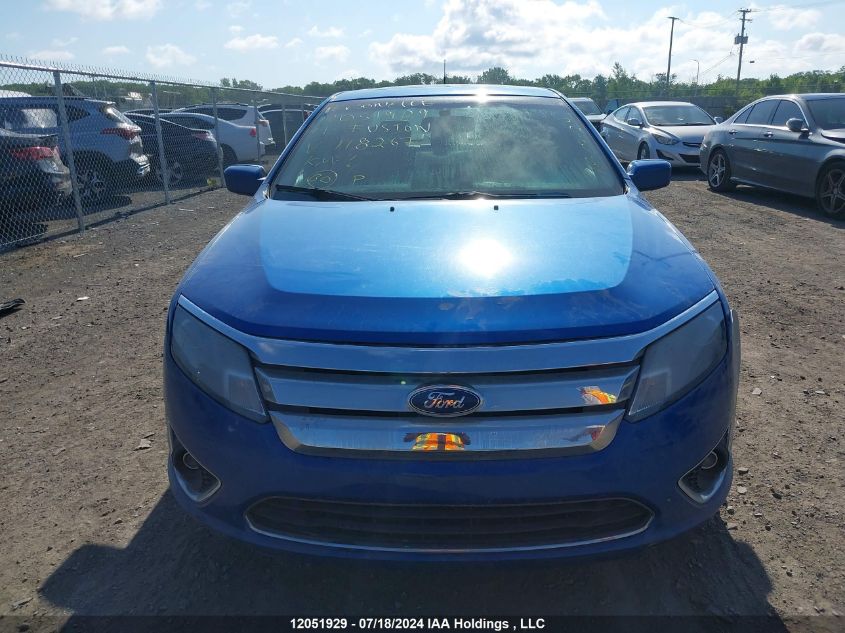 2011 Ford Fusion Sel VIN: 3FAHP0JA5BR118267 Lot: 12051929