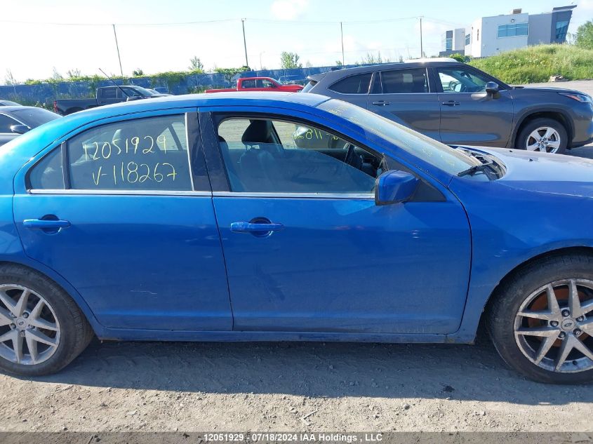 2011 Ford Fusion Sel VIN: 3FAHP0JA5BR118267 Lot: 12051929