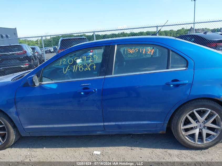 2011 Ford Fusion Sel VIN: 3FAHP0JA5BR118267 Lot: 12051929