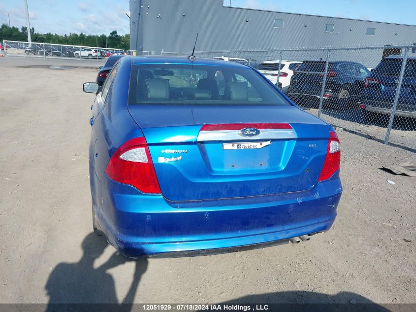 2011 Ford Fusion Sel VIN: 3FAHP0JA5BR118267 Lot: 12051929