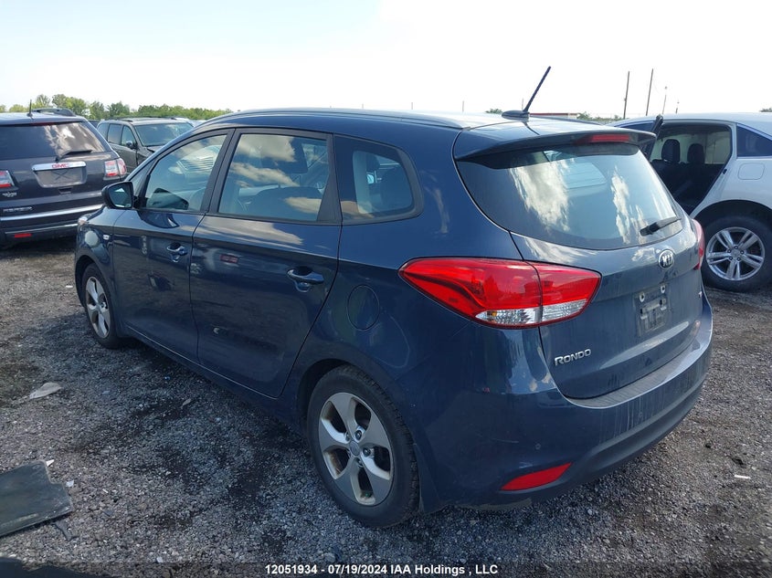2015 Kia Rondo VIN: KNAHT8A38F7115525 Lot: 12051934