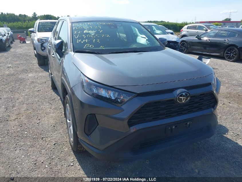 2022 Toyota Rav4 Le VIN: 2T3B1RFV3NC306577 Lot: 12051939