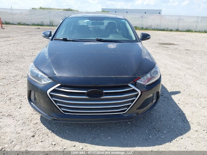 2018 Hyundai Elantra Sel/Value/Limited VIN: KMHD84LF4JU676104 Lot: 12051953