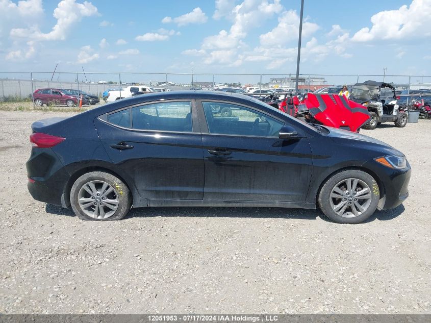 2018 Hyundai Elantra Sel/Value/Limited VIN: KMHD84LF4JU676104 Lot: 12051953