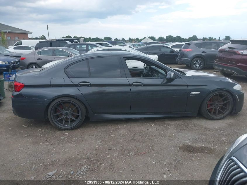 2011 BMW 550 Xi VIN: WBAFU9C51BC783399 Lot: 12051955