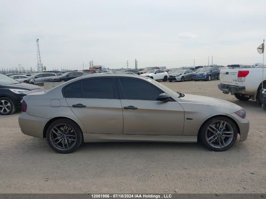 2007 BMW 3 Series VIN: WBAVB735X7P101318 Lot: 12051956