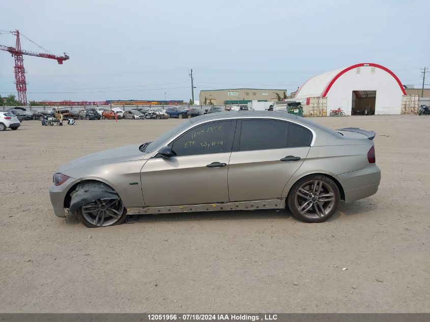 2007 BMW 3 Series VIN: WBAVB735X7P101318 Lot: 12051956