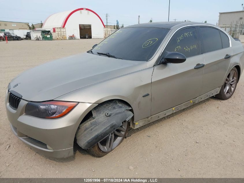 2007 BMW 3 Series VIN: WBAVB735X7P101318 Lot: 12051956