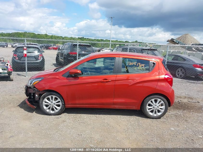 2022 Chevrolet Spark 1Lt VIN: KL8CD6SA3NC010806 Lot: 12051965