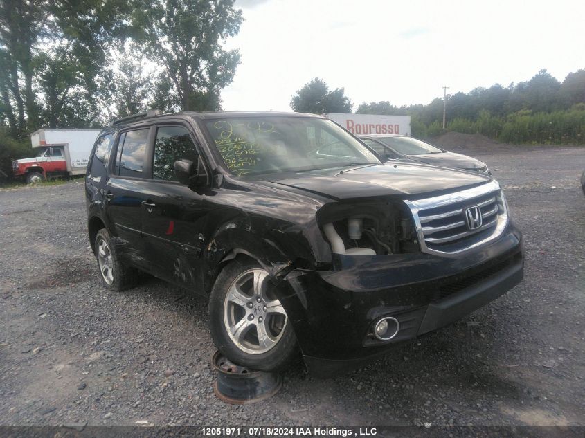 2014 Honda Pilot VIN: 5FNYF4H56EB502206 Lot: 12051971