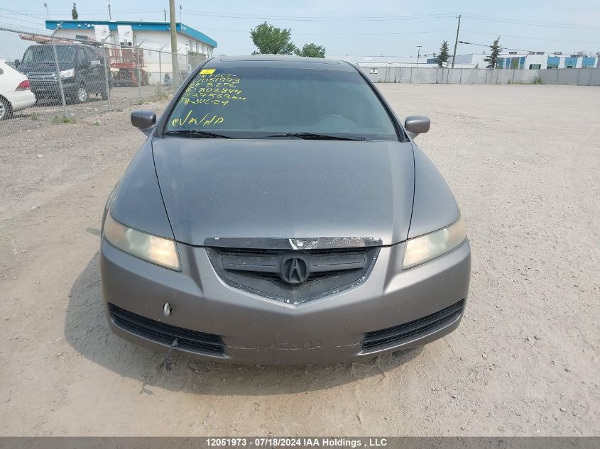 2006 Acura 3.2Tl VIN: 19UUA66226A803844 Lot: 12051973