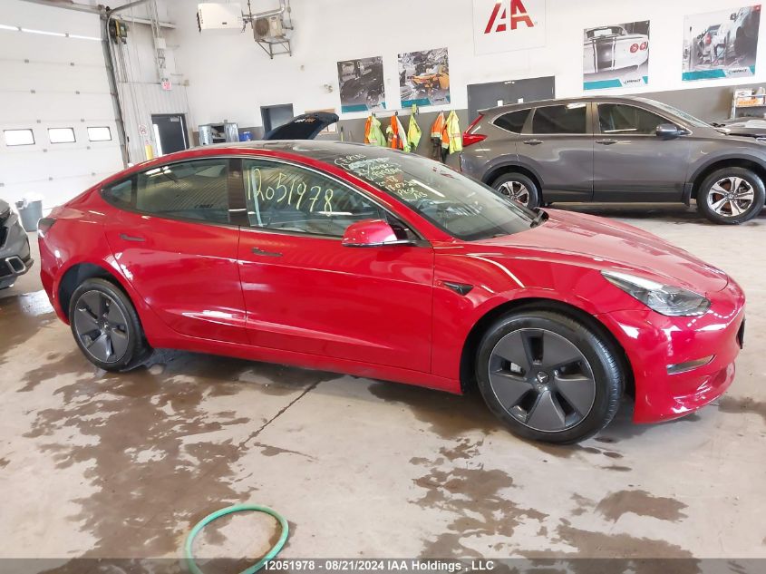 2023 Tesla Model 3 VIN: LRW3E1FA4PC899844 Lot: 12051978