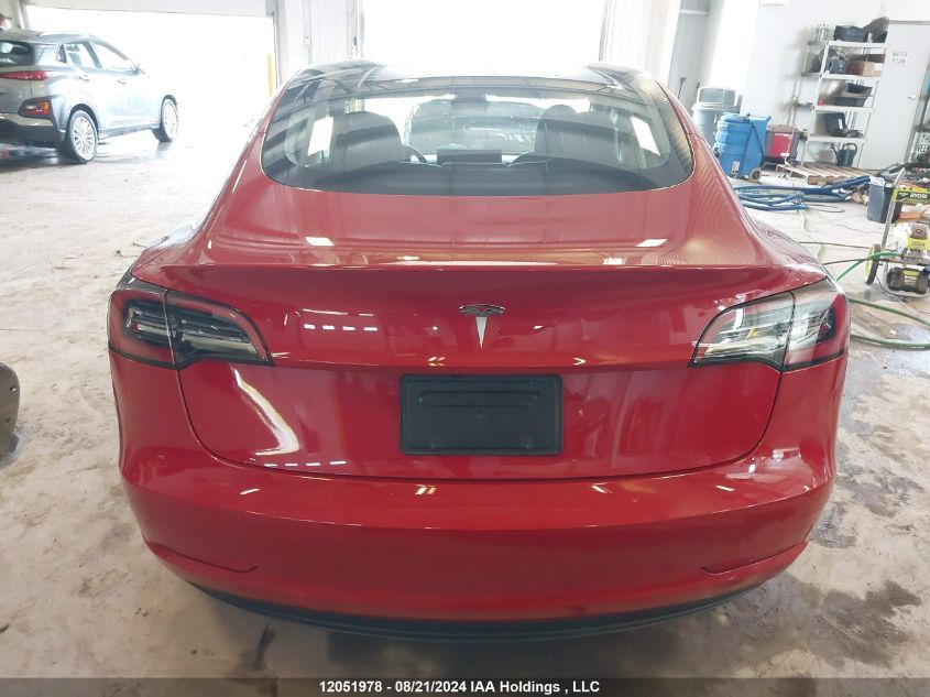 2023 Tesla Model 3 VIN: LRW3E1FA4PC899844 Lot: 12051978