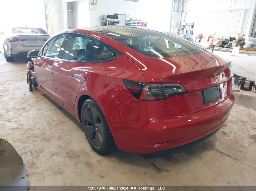 2023 Tesla Model 3 VIN: LRW3E1FA4PC899844 Lot: 12051978