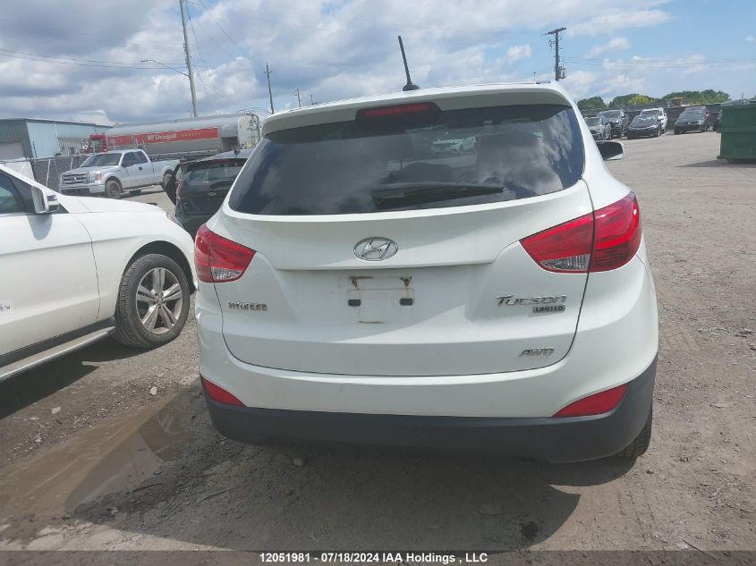 2011 Hyundai Tucson Limited VIN: KM8JUCAC0BU224752 Lot: 12051981