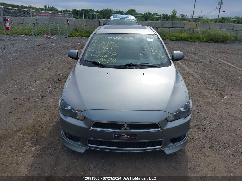 2013 Mitsubishi Lancer Es/Es Sport VIN: JA32U2FU4DU609608 Lot: 12051983