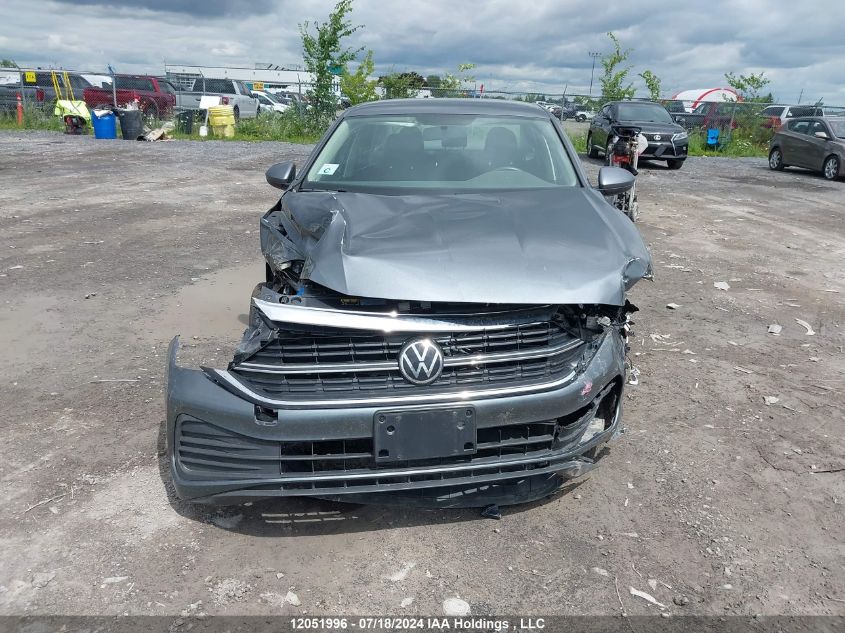 2022 Volkswagen Jetta VIN: 3VWCM7BU9NM011963 Lot: 12051996