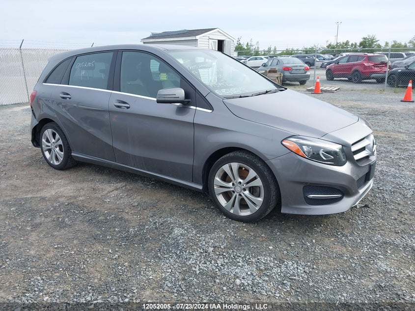 2017 Mercedes-Benz B-Class VIN: WDDMH4GB1HJ422038 Lot: 12052005