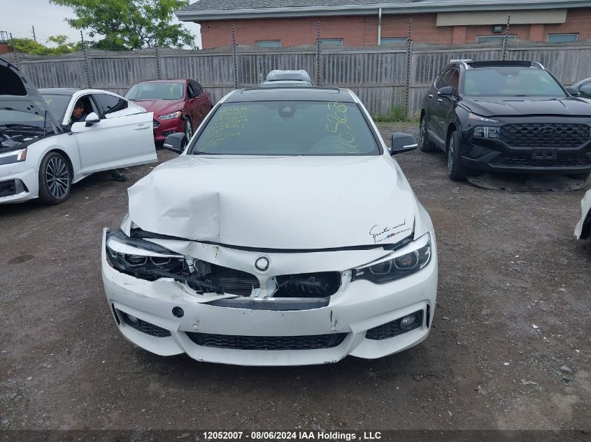 2019 BMW 430Xi Gran Coupe VIN: WBA4J3C55KBL05005 Lot: 12052007