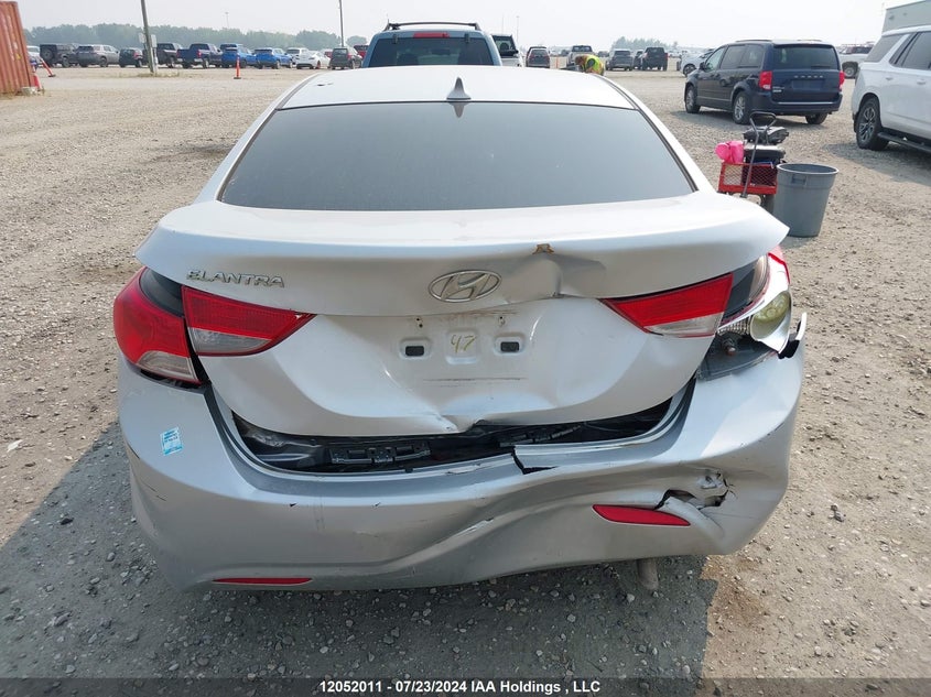 2012 Hyundai Elantra Gl VIN: 5NPDH4AE9CH109902 Lot: 12052011