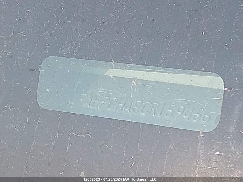 2012 Ford Fusion Se VIN: 3FAHP0HA8CR159466 Lot: 12052023