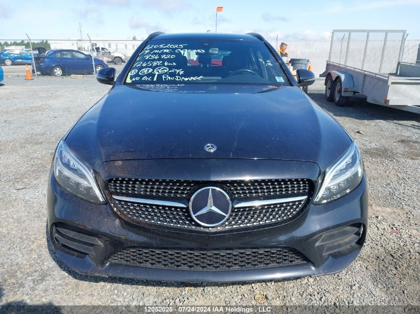 2019 Mercedes-Benz C-Class VIN: WDDWH8EB2KF836720 Lot: 12052025
