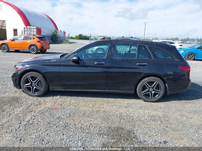 2019 Mercedes-Benz C-Class VIN: WDDWH8EB2KF836720 Lot: 12052025