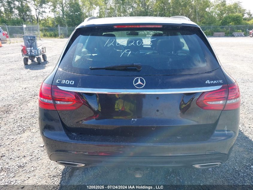 2019 Mercedes-Benz C-Class VIN: WDDWH8EB2KF836720 Lot: 12052025