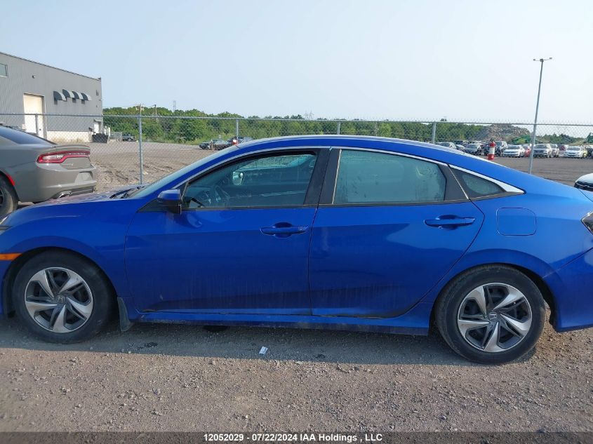 2019 Honda Civic Lx VIN: 2HGFC2F54KH014354 Lot: 12052029