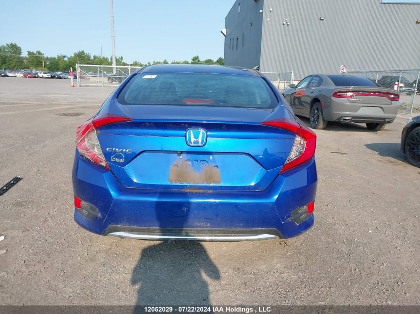 2019 Honda Civic Lx VIN: 2HGFC2F54KH014354 Lot: 12052029
