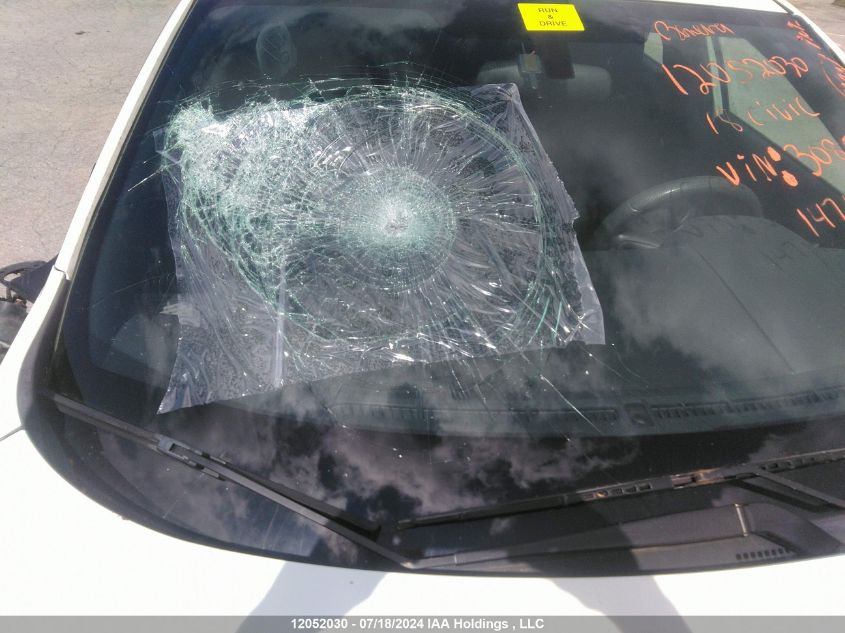 2018 Honda Civic Hatchback VIN: SHHFK7G20JU308534 Lot: 12052030