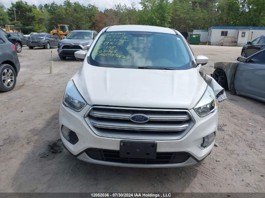 2017 Ford Escape Se VIN: 1FMCU9GD7HUE19512 Lot: 12052036