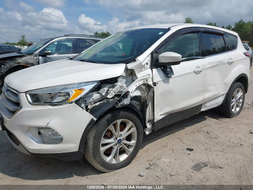 2017 Ford Escape Se VIN: 1FMCU9GD7HUE19512 Lot: 12052036