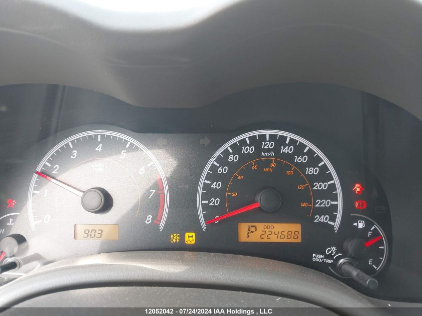 2010 Toyota Corolla VIN: 2T1BU4EEXAC232251 Lot: 12052042