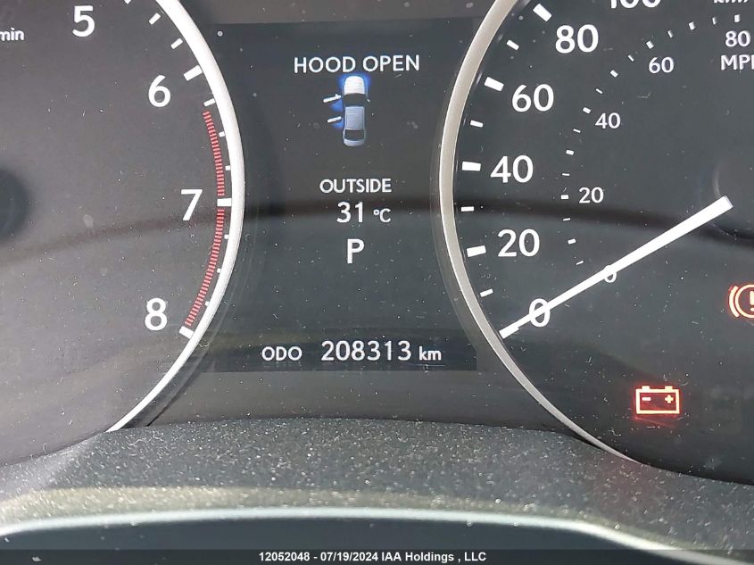 2013 Lexus Es 350 350 VIN: JTHBK1GG7D2080238 Lot: 12052048