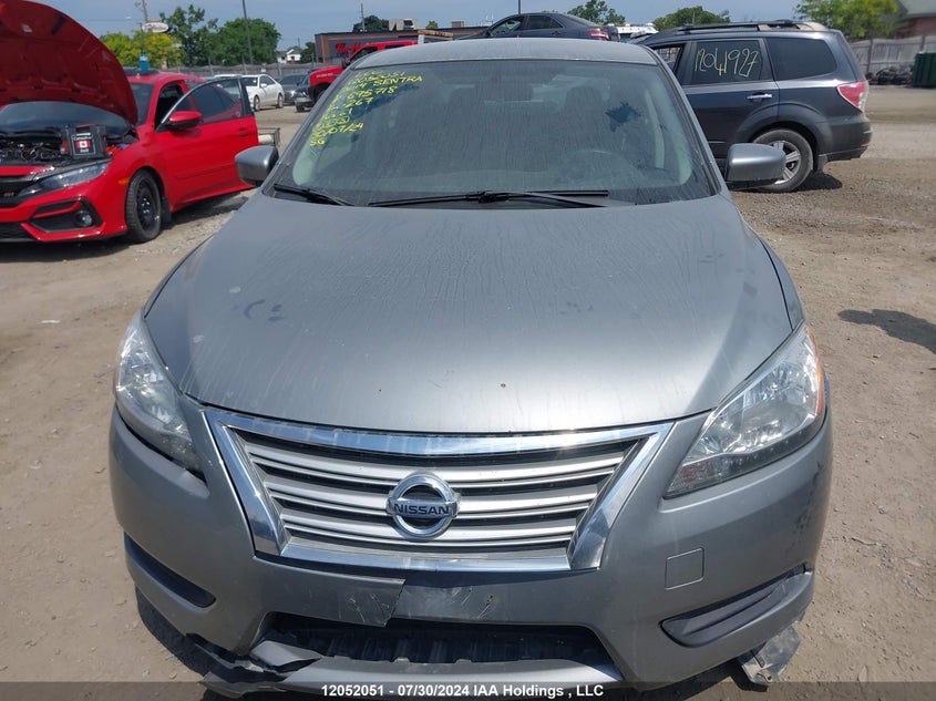 2014 Nissan Sentra VIN: 3N1AB7AP1EL695718 Lot: 12052051