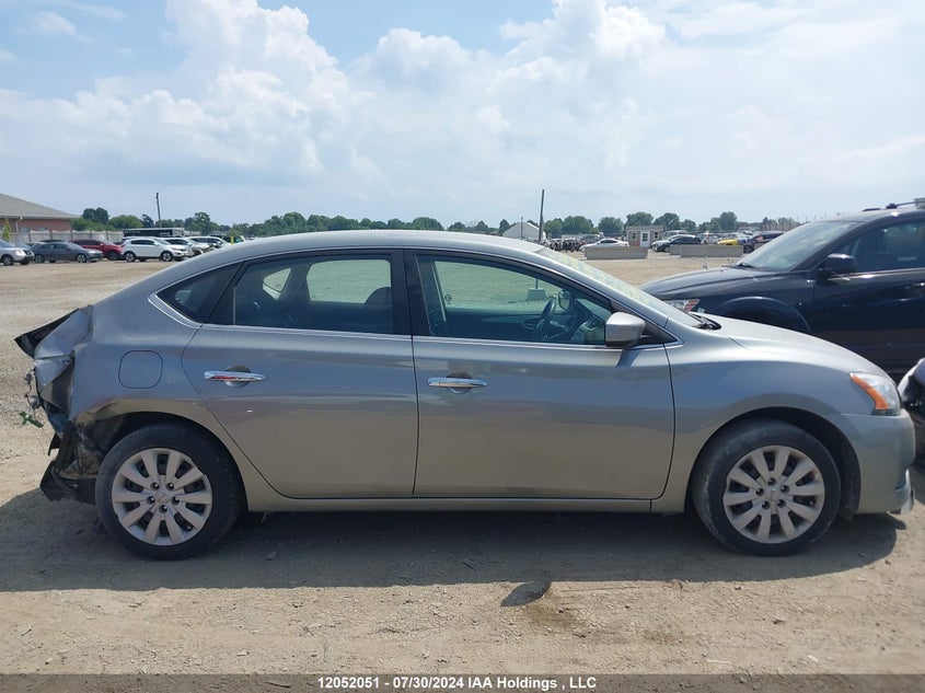 2014 Nissan Sentra VIN: 3N1AB7AP1EL695718 Lot: 12052051