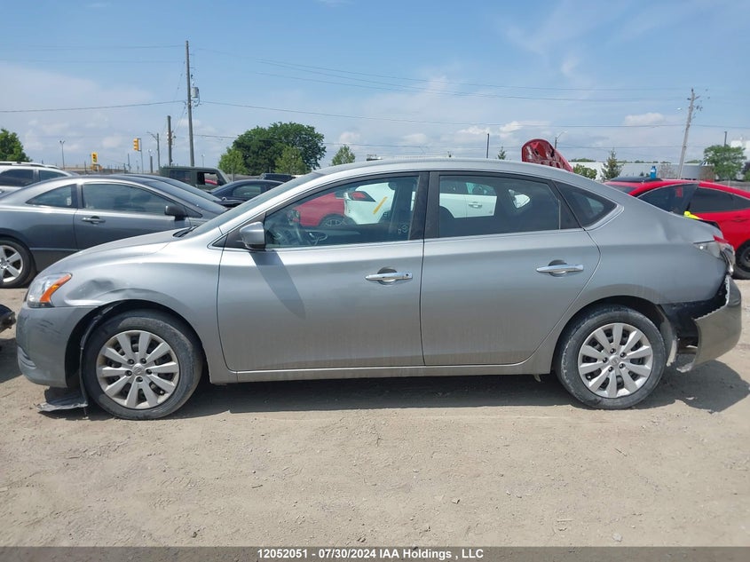 2014 Nissan Sentra VIN: 3N1AB7AP1EL695718 Lot: 12052051
