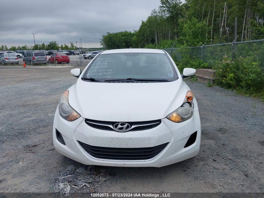 2012 Hyundai Elantra Gls/Limited VIN: 5NPDH4AE6CH076874 Lot: 12052073
