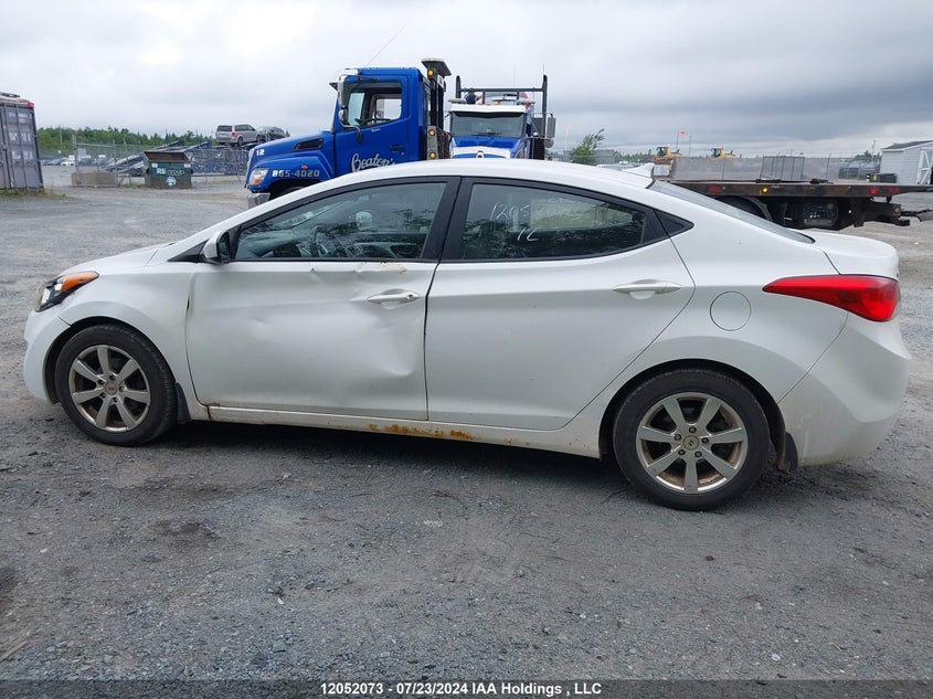 2012 Hyundai Elantra Gls/Limited VIN: 5NPDH4AE6CH076874 Lot: 12052073